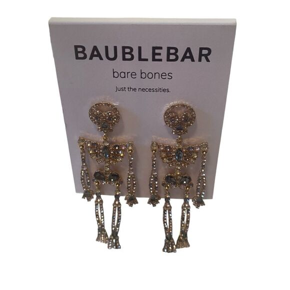 Baublebar Bare Bones Soarkly Skeleton Drop Earrings. - Picture 1 of 5
